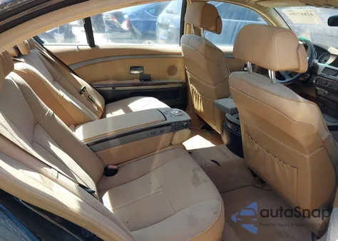 2005 BMW 745 Li z USA, uszkodzony, nr VIN WBAGN63525DS60777